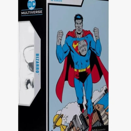 IN STOCK McFarlane Toys DC Multiverse Gold Label Bizarro DC Classic Exclusive. 
