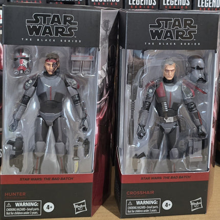 IN STOCK Star Wars Black Series Bad Batch Crosshair And Hunter Bundle 