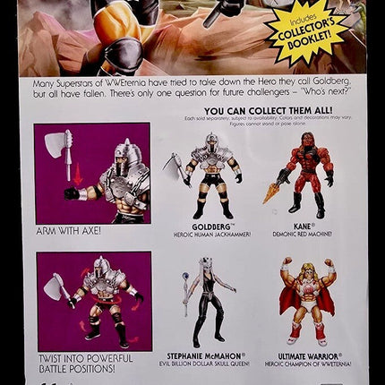 WWE Masters Of The WWE Universe Goldberg MOTU Action Figure Wave 6 Mattel