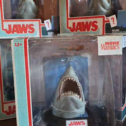 IN STOCK Maniacs Jaws 50th Anniversary Static Figure 3D Poster - Jaws