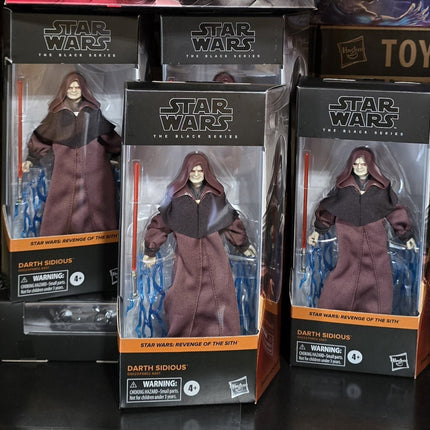 IN STOCK Star Wars The Black Series Darth Sidious, Revenge of The Sith 