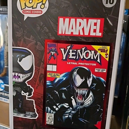 Pop! Comic Cover: Marvel Venom Lethal Protector Glow in The Dark Previews Exclus