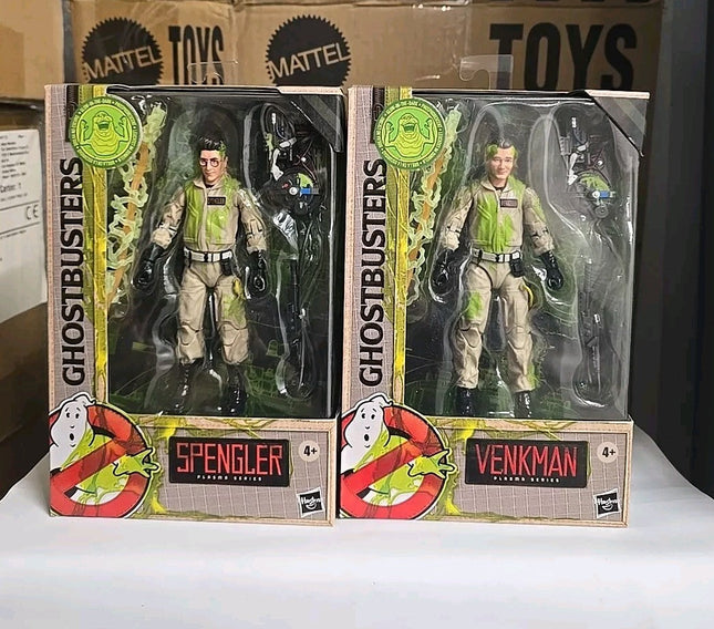 Ghostbusters: Plasma Series  Glow in The Dark Egon Spengler &Peter Venkman Set 2