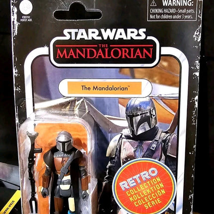 NEW Star Wars The Retro Collection The Mandalorian 3.75" Figure Ready To Ship 