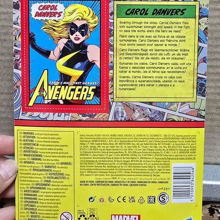 IN STOCK Marvel Legends Avengers Carol Danvers 3.75” Hasbro Kenner New Sealed