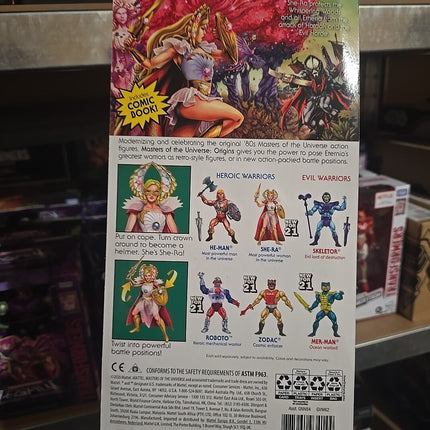 New! Mattel Masters of the Universe Origins She-Ra Action Figure Unpunched 2021