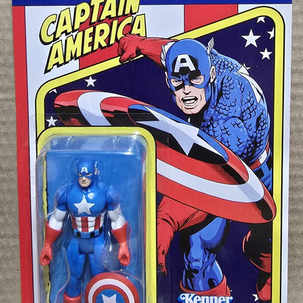 IN STOCK Kenner Marvel Legends Retro 375 Captain America 3.75" Figure New Sealed
