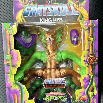 IN STOCK MOTU Origins Turtles of Grayskull KING HISS FOOT SOLDIER Deluxe Figure 