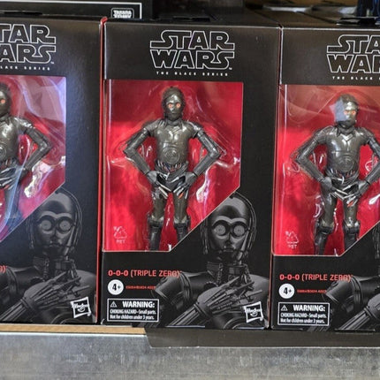 IN STOCK Star Wars The Black Series - Triple Zero 0-0-0- READY TO SHIP 
