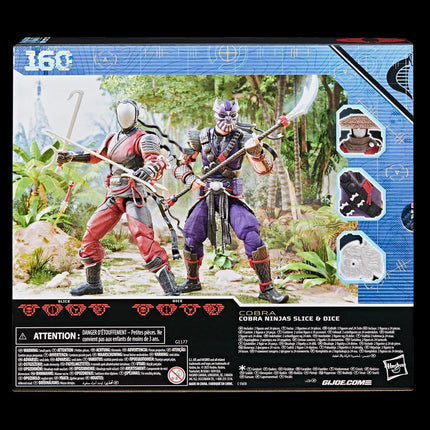 SDCC 2025 Exclusive Hasbro GI Joe Cobra Ninjas Slice And Dice Presale 