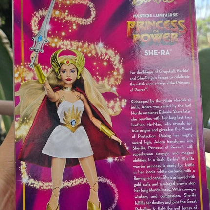 Presale Barbie Masters of the Universe Princess of Power She-Ra Doll- 