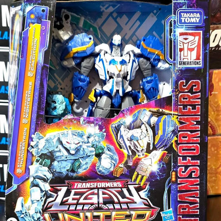IN STOCK Transformers Legacy United Star Raider Thundertron, Nightstrike, Calcit