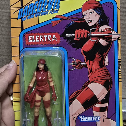 IN STOCK Marvel Legends 3.75 inch Retro Elektra Action Figure New Sealed 