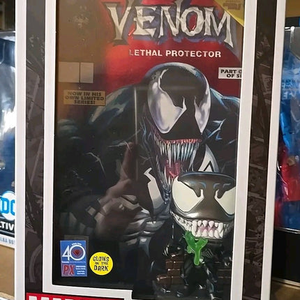 Pop! Comic Cover: Marvel Venom Lethal Protector Glow in The Dark Previews Exclus