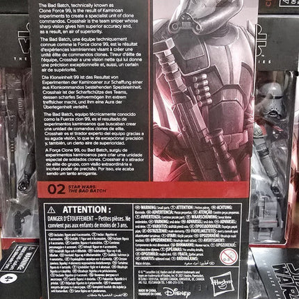IN STOCK Star Wars The Black Series Bad Batch Clone Crosshair 6-Inch New Sealed 