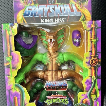 IN STOCK MOTU Origins Turtles of Grayskull KING HISS FOOT SOLDIER Deluxe Figure 