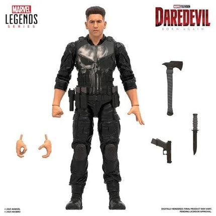 PRESALE Hasbro Marvel Legends Daredevil Born Again Punisher Action Figure