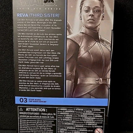 Hasbro Star Wars Black Series Reva Third Sister 6” Action Figure Sith New Sealed