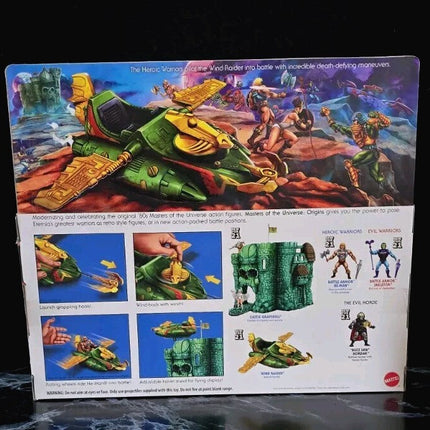 Mattel Masters of The Universe - Wind Raider Vehicle Action Figure Ready To Ship