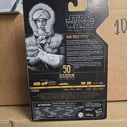 STAR WARS The Black Series Archive Han Solo (Hoth) Toy 6-Inch Figure