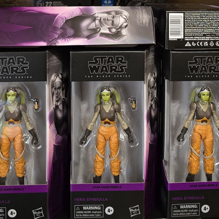 In Stock Star Wars Black Series: Rebels - Hera Syndulla 6" Ready To Ship Now 