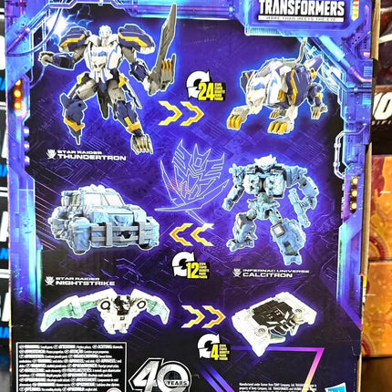 IN STOCK Transformers Legacy United Star Raider Thundertron, Nightstrike, Calcit