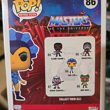 Masters of the Universe Evil-Lyn Pop Vinyl Figure #86 Funko Glow Dark TargetCon