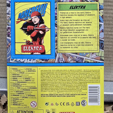 IN STOCK Marvel Legends 3.75 inch Retro Elektra Action Figure New Sealed 