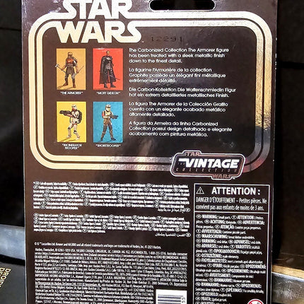 Star Wars The Vintage Collection Mandalorian's The Armorer 3.75" Carbonized 