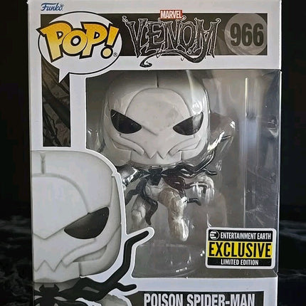 Funko Pop!: Poison Spider-Man #966 (Entertainment Earth Exclusive Limited)