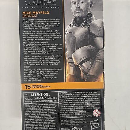 Hasbro Star Wars The Black Series Migs Mayfeld 6 inch Action Figure - F1874