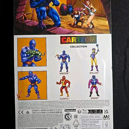 Mattel Masters of the Universe Origins Cartoon Webstor Filmation Action Figure