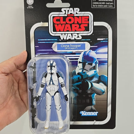 Star Wars TVC The Vintage Collection Clone Wars Clone Trooper 501st  New