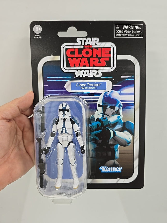 Star Wars TVC The Vintage Collection Clone Wars Clone Trooper 501st  New
