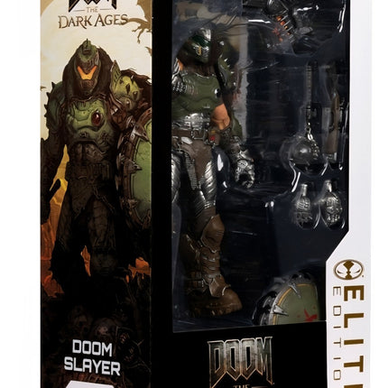 McFarlane DOOM The Dark Ages Doom Slayer 7" Deluxe Figure Elite Edition 
