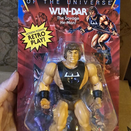 Masters Of The Universe Origins Wun-Dar Exclusive New Unopened Box