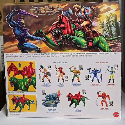 IN STOCK Masters of the Universe Origins Battle Cat 