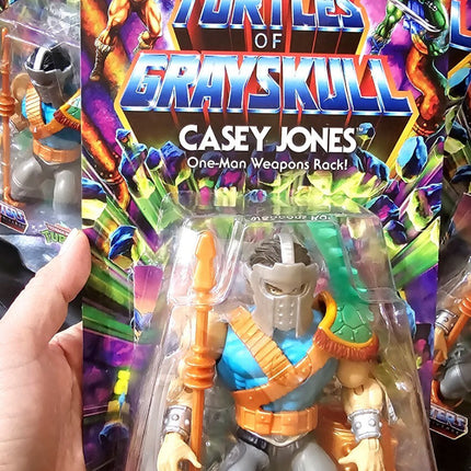 IN STOCK Masters of the Universe TURTLES OF GRAYSKULL Casey Jones Mint Condition