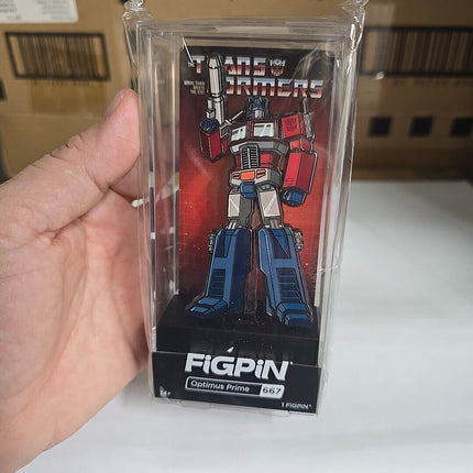 FiGPiN Optimus Prime Transformers Collectible Pin #667 New