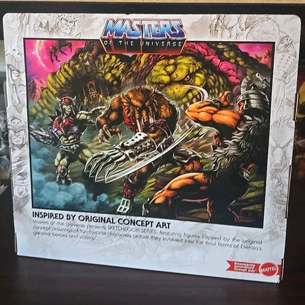 New Masters of the Universe Origins Sketchbook Series Hordak & Grizzlor Figures