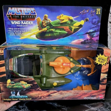Mattel Masters of The Universe - Wind Raider Vehicle Action Figure Ready To Ship