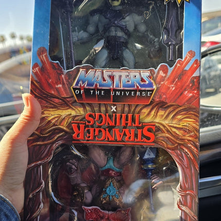 Mattel Masters of the Universe X Stranger Things Skeletor & Demogorgon fast ship