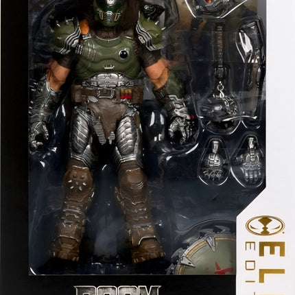 McFarlane DOOM The Dark Ages Doom Slayer 7" Deluxe Figure Elite Edition 