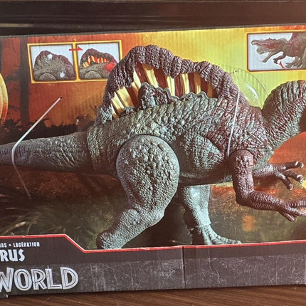 IN STOCK Jurassic World Epic Attack Slash Attackin Spinosaurus Dinosaur 