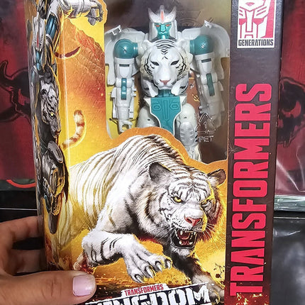IN STOCK Transformers Kingdom War For Cybertron Tigatron Action Figure