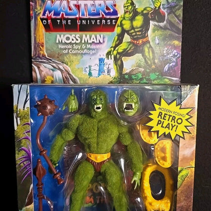 Mattel Masters of the Universe Moss Man 5 inch Unpunched Action Figure 