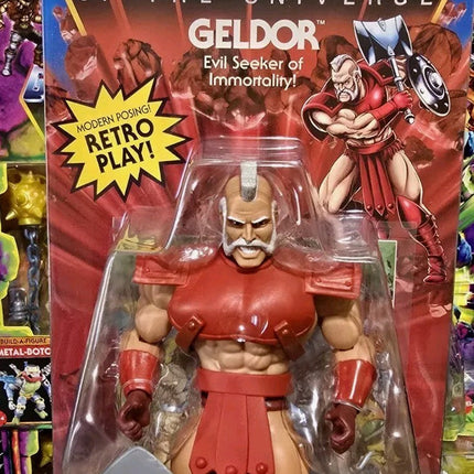 IN STOCK Masters of the Universe Origins Geldor Mattel Creations Exclusive 