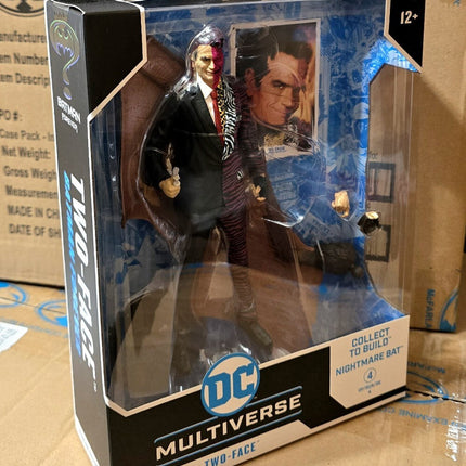 IN STOCK McFarlane DC Multiverse Batman Forever Two Face  Build a Wave 