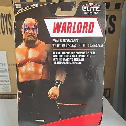WWE Walmart Exclusive Elite Collector's Edition Warlord Brand New Sealed w2