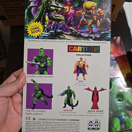 Masters of the Universe MOTU Origins Cartoon WHIPLASH Filmation Figure IN STOCK